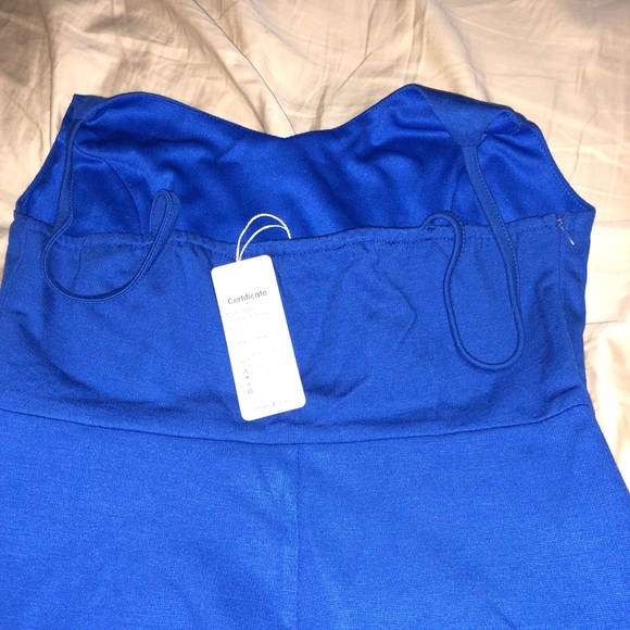 Blue cocktail dress - Picture 4 of 7
